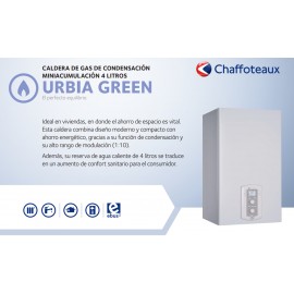 Caldera a gas de condensación Chaffoteaux URBIA GREEN 25 ff