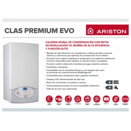 Caldera a gas de condensación Ariston CLAS PREMIUM EVO 24 FF